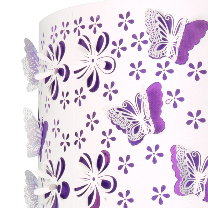 ONLI - Dečiji luster TITILLA 1xE27/22W/230V ljubičasta/bela