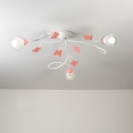 ONLI - Dečiji plafonski luster BUTTERFLY 3xE14/6W/230V