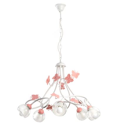 ONLI - Dečji luster BUTTERFLY 5xE14/6W/230V