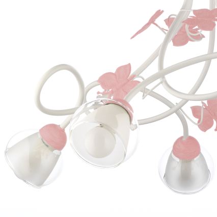 ONLI - Dečji luster BUTTERFLY 5xE14/6W/230V