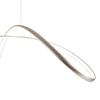 ONLI - LED luster na sajli INFINITY LED/50W/230V 4500K mat hrom