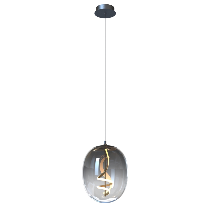 ONLI - LED luster na sajli LILLY LED/12W/230V 4000K crna