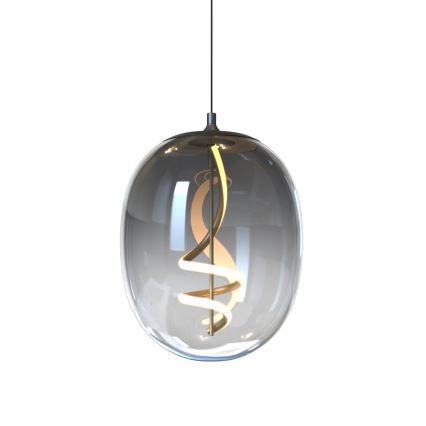 ONLI - LED luster na sajli LILLY LED/12W/230V 4000K crna