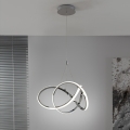 ONLI - LED luster na sajli LOOP LED/40W/230V 4000K sjajni hrom