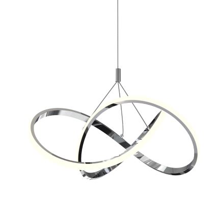 ONLI - LED luster na sajli LOOP LED/40W/230V 4000K sjajni hrom