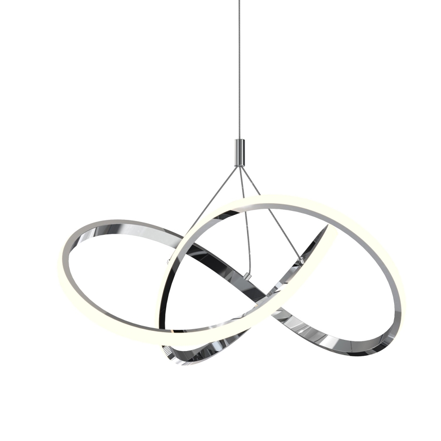 ONLI - LED luster na sajli LOOP LED/40W/230V 4000K sjajni hrom