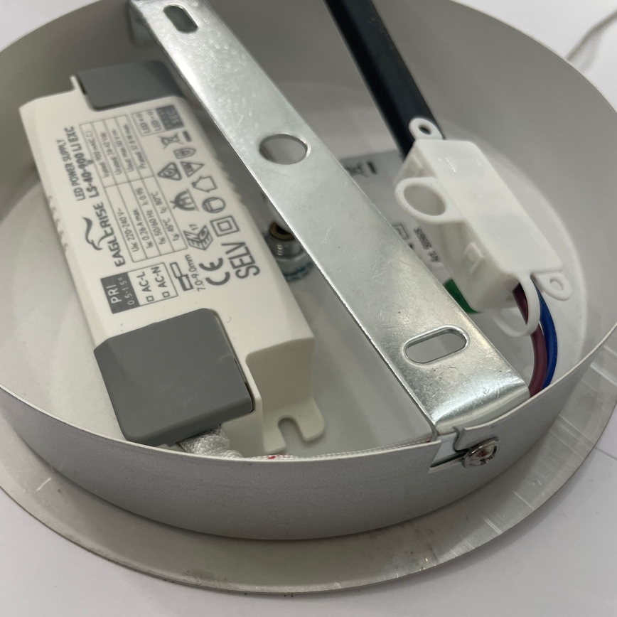 ONLI - LED luster na sajli LOOP LED/40W/230V 4000K sjajni hrom