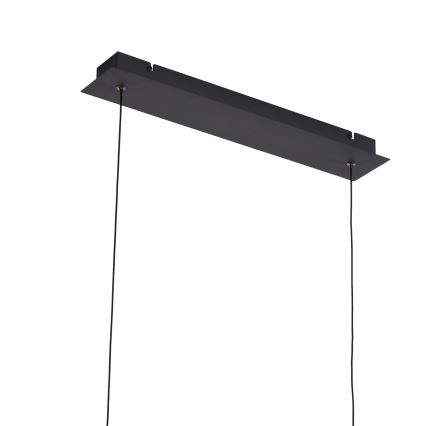 ONLI - LED luster na sajli SWING LED/30W/230V 4000K crna