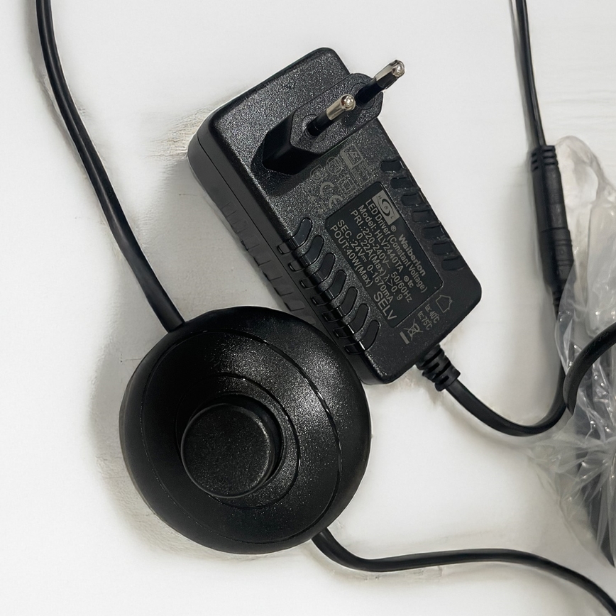 ONLI -  LED Podna lampa DAFNE LED/38W/230V 4000K crna