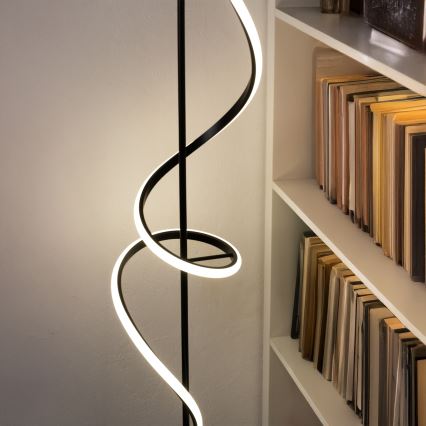 ONLI - LED podna lampa TWIST LED/24W/230V 4000K crna