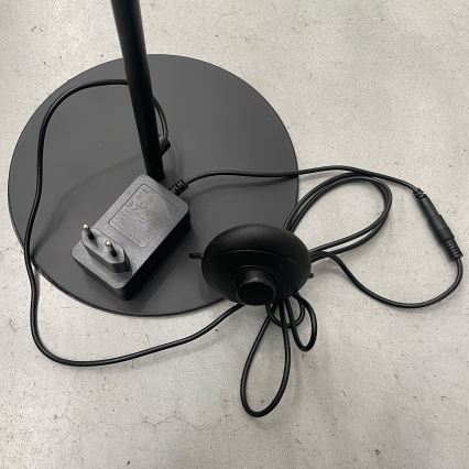 ONLI - LED podna lampa TWIST LED/24W/230V 4000K crna