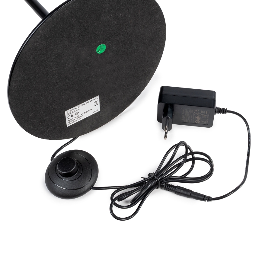 ONLI - LED podna lampa TWIST LED/24W/230V 4000K crna