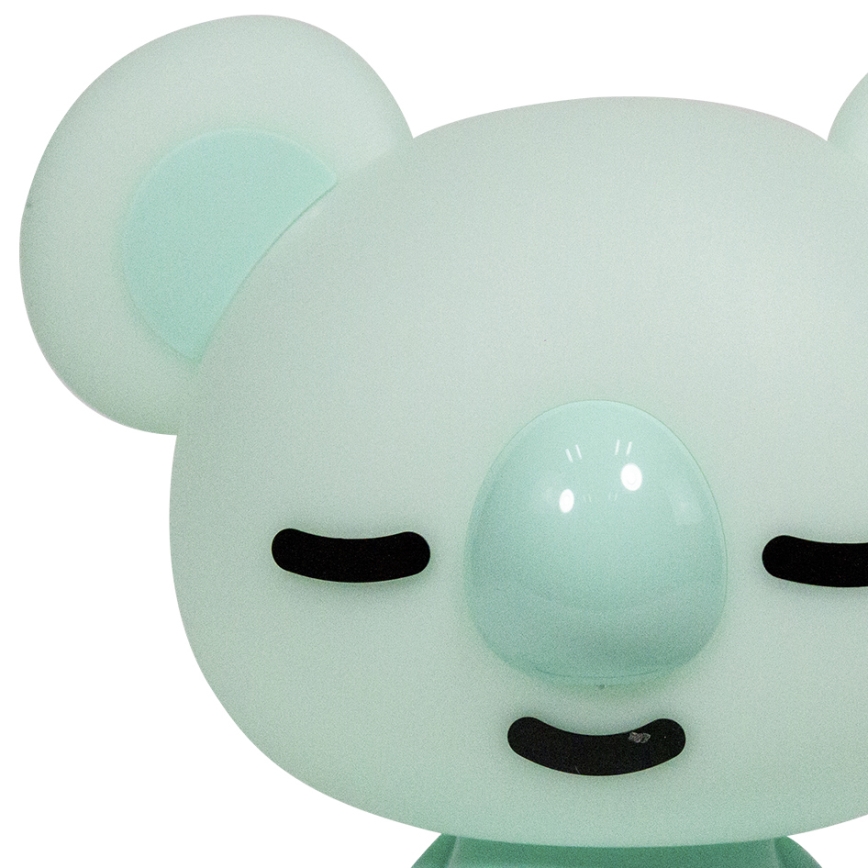 ONLI - LED prigušiva dečja noćna lampica PUPPIES LED/3W/230V 20 cm koala/zelena
