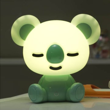 ONLI - LED prigušiva dečja noćna lampica PUPPIES LED/3W/230V 20 cm koala/zelena