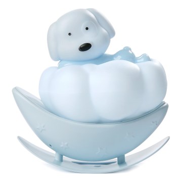 ONLI - LED Punjiva dečija noćna lampica NUVOLINA LED/2,5W/5V 300 mAh pas/plava