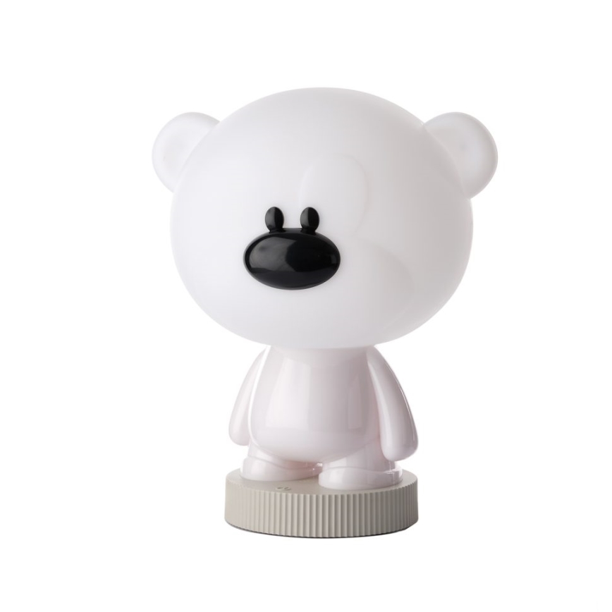 ONLI - LED RGB dečija noćna lampica PUPPIES, LED/3W/USB, plišani meda, 30 cm