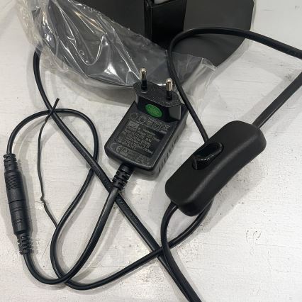 ONLI - LED Stona lampa DAFNE LED/12W/230V 4000K 48 cm crna