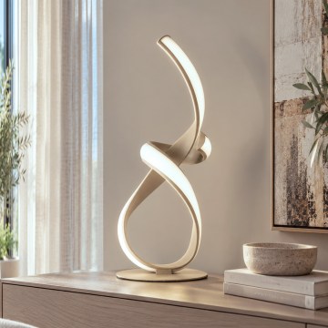 ONLI - LED Stona lampa MATISSE LED/22W/230V 60 cm bež