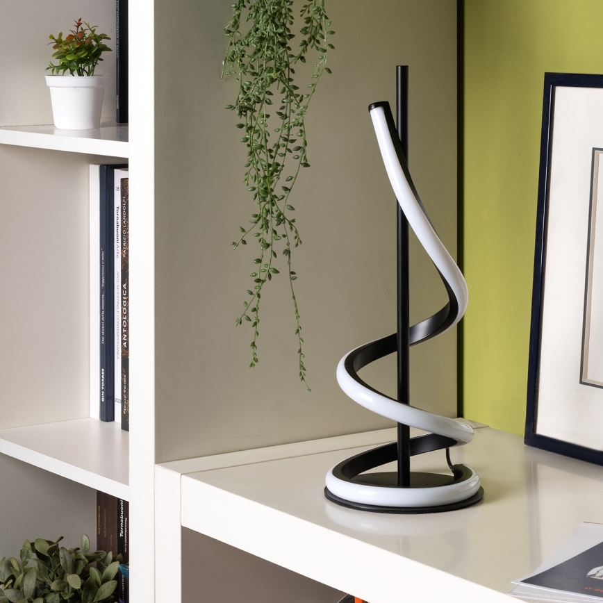 ONLI - LED stona lampa TWIST LED/12W/230V 4000K 40 cm crna