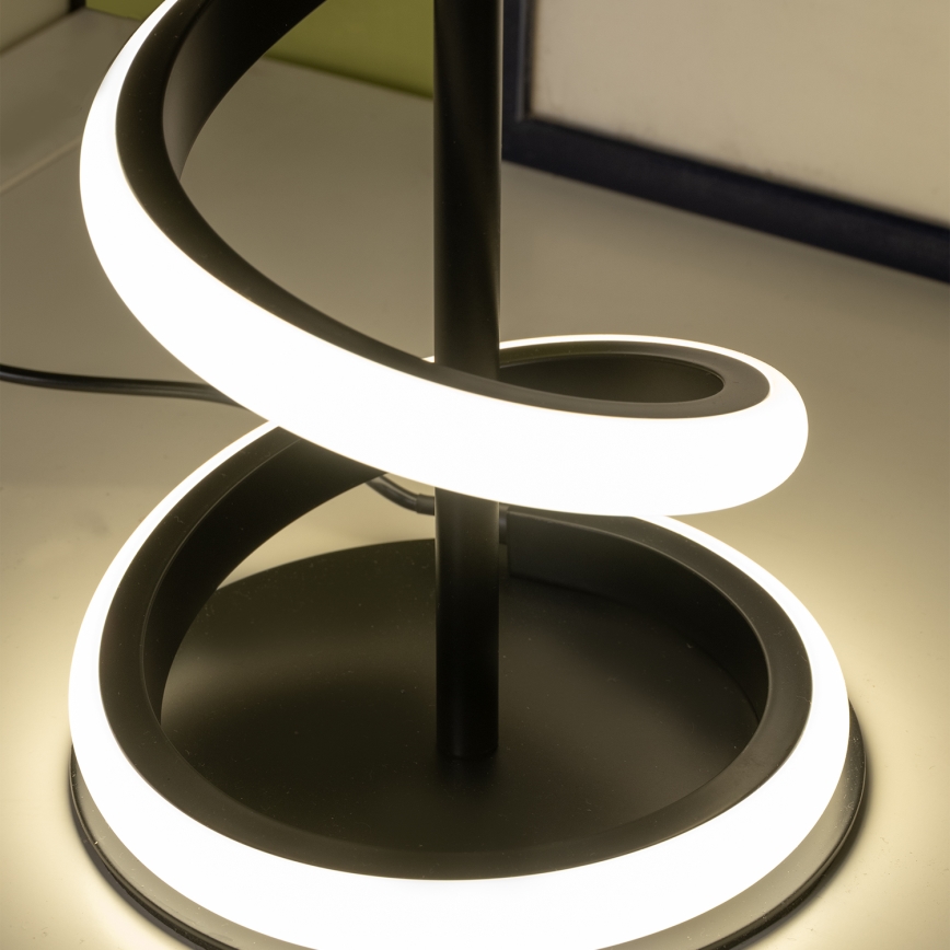 ONLI - LED stona lampa TWIST LED/12W/230V 4000K 40 cm crna