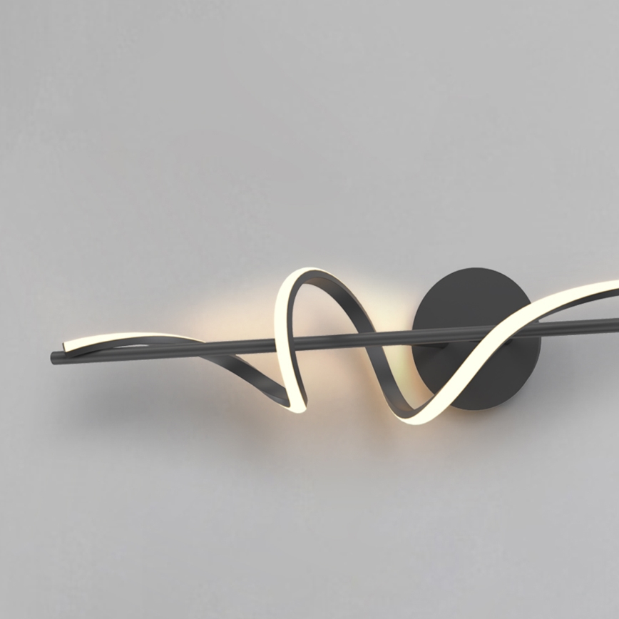 ONLI - LED zidno svetlo TWIST LED/25W/230V 4000K crno