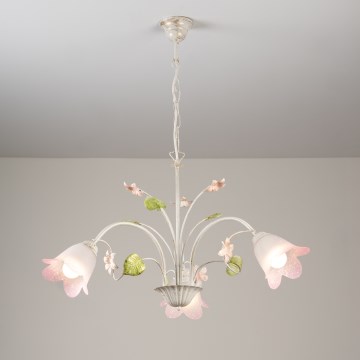 ONLI - Luster na lancu BOTTON DORO 3xE14/6W/230V