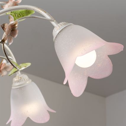 ONLI - Luster na lancu BOTTON DORO 3xE14/6W/230V