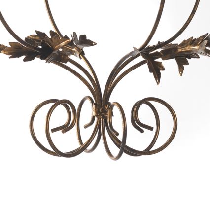 ONLI - Luster na lancu CONTESSA 1xE27/22W/230V bronzan