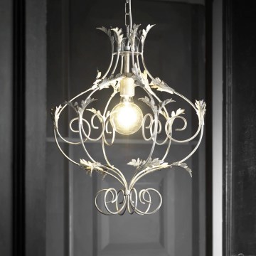 ONLI - Luster na lancu CONTESSA 1xE27/22W/230V patina