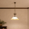 ONLI - Luster na lancu MIRA 1xE27/22W/230V prečnik 40 cm