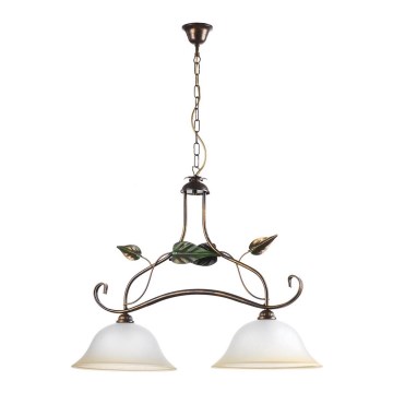 ONLI - Luster na lancu MIRANDA 2xE27/22W/230V