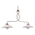 ONLI - Luster na lancu ROSINA 2xE27/22W/230V bronzan