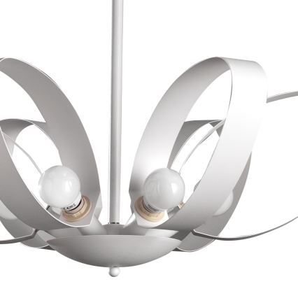 ONLI - Luster na lancu SERENA 6xE14/6W/230V beli