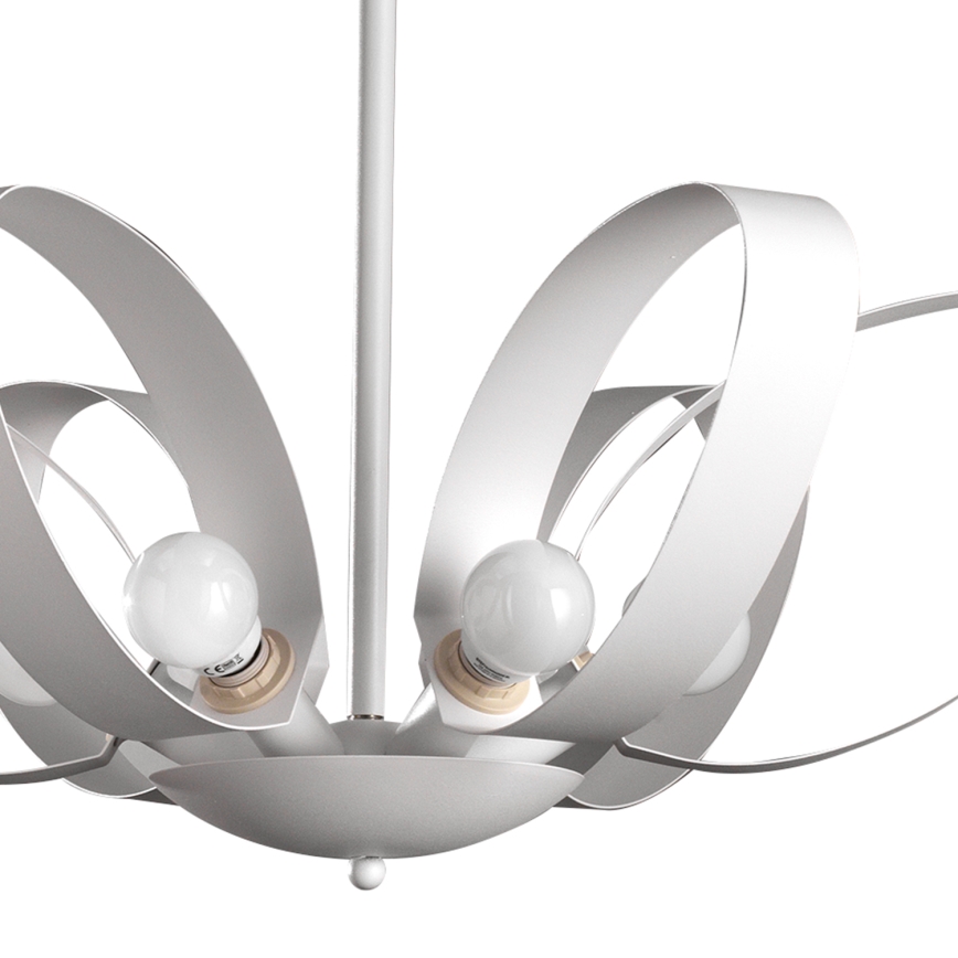 ONLI - Luster na lancu SERENA 6xE14/6W/230V beli