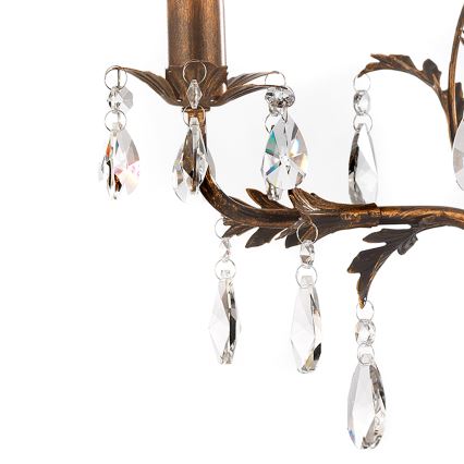 ONLI - Luster na lancu TERESA 3xE14/6W/230V bronza