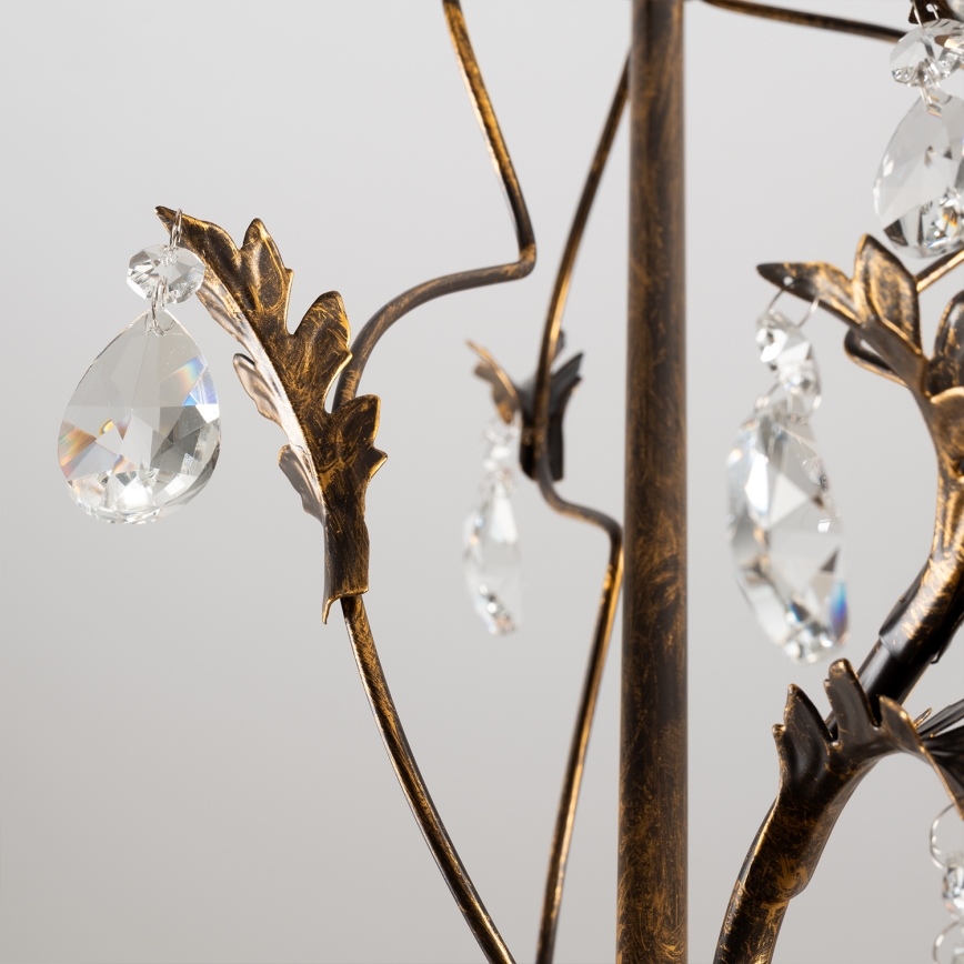 ONLI - Luster na lancu TERESA 3xE14/6W/230V bronza