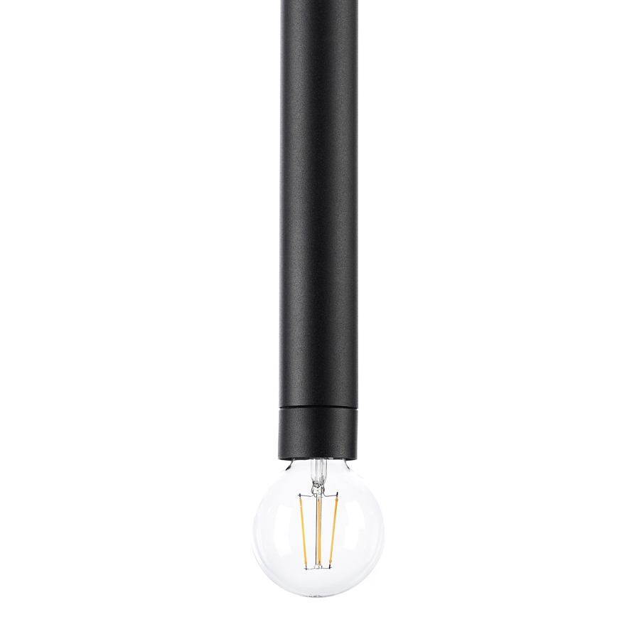 ONLI - Luster na lanku DORA 1xE27/15W/230V crna