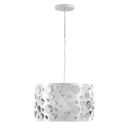 ONLI - Luster na sajli BOLLICINE 1xE27/15W/230V bela