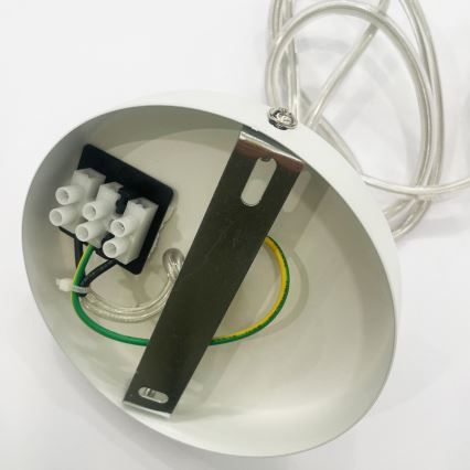 ONLI - Luster na sajli BOLLICINE 1xE27/15W/230V bela