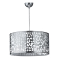 ONLI - Luster na sajli BRUCE 1xE27/15W/230V prečnik 45 cm mat hrom