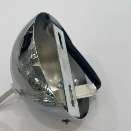 ONLI - Luster na sajli BRUCE 1xE27/15W/230V prečnik 45 cm mat hrom