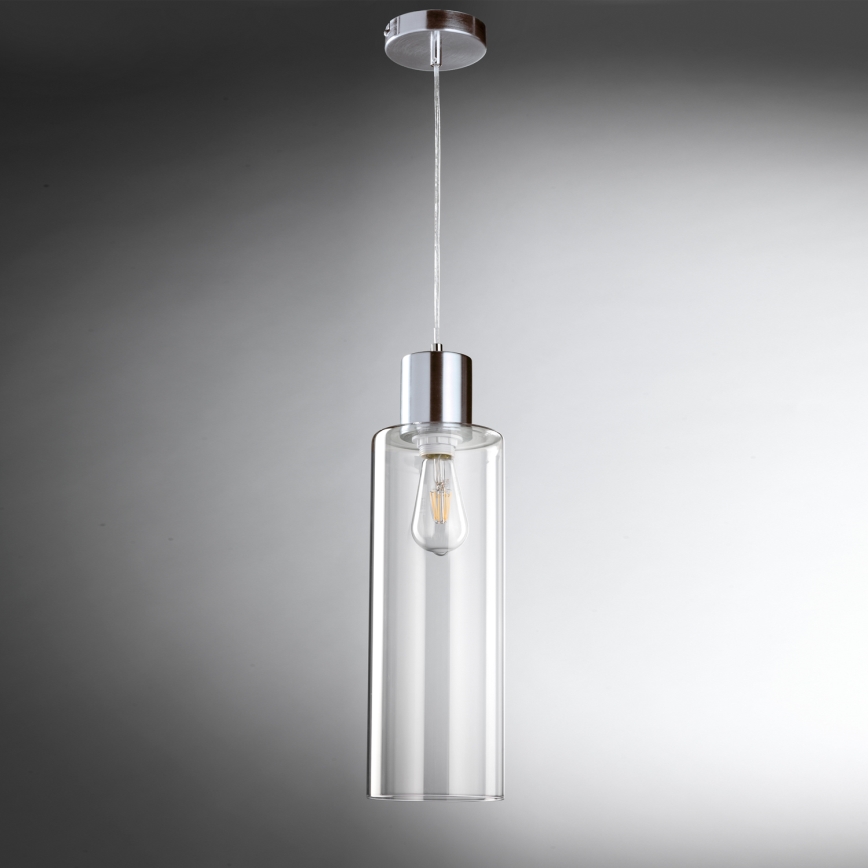 ONLI - Luster na sajli DODO 1xE27/22W/230V sjajni hrom