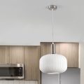 ONLI - Luster na sajli DOROTY 1xE27/15W/230V beli/sjajni hrom