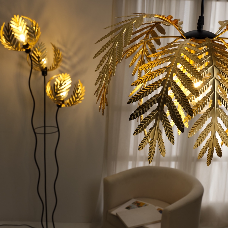 ONLI - Luster na sajli DUBAI 1xE27/22W/320V zlatni