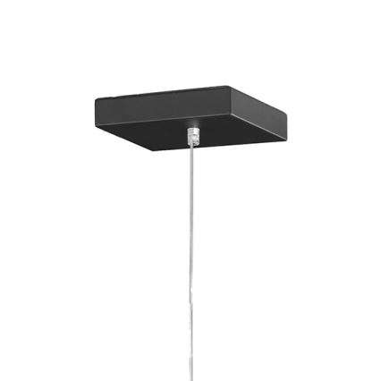 ONLI - Luster na sajli FORESTA 1xE27/15W/230V crna