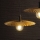ONLI - Luster na sajli GOLDEN 1xE27/22W/230V zlatno/crna