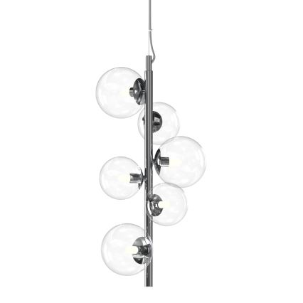 ONLI - Luster na sajli KIMBERLY 6xG9/6W/230V sjajni hrom
