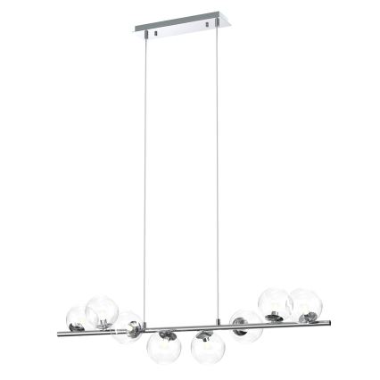 ONLI - Luster na sajli KIMBERLY 8xG9/6W/230V sjajni hrom