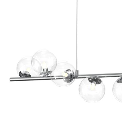 ONLI - Luster na sajli KIMBERLY 8xG9/6W/230V sjajni hrom