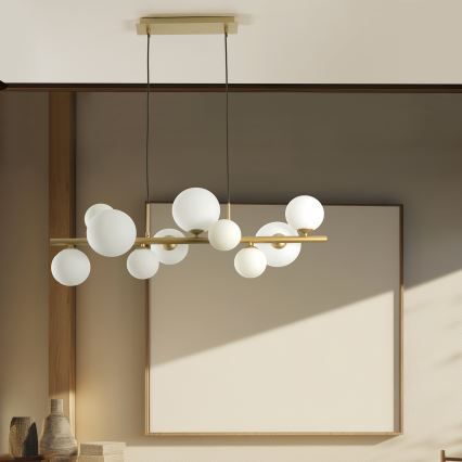 ONLI - Luster na sajli PALOMA 10xG9/3W/230V zlatna